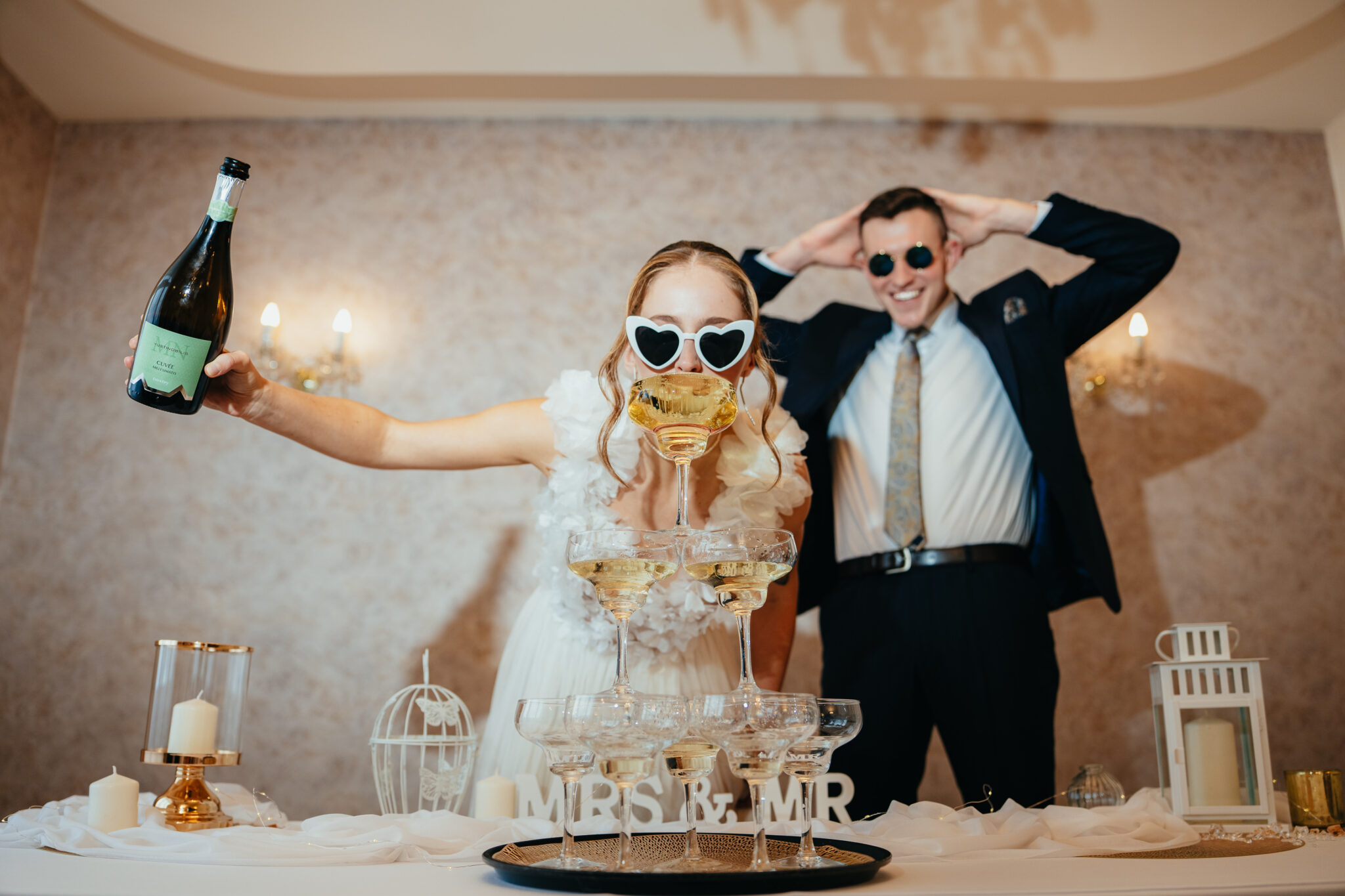 Vše pro krásnou svatbu | Hotel Sen svatba - nevěsta s ženichem